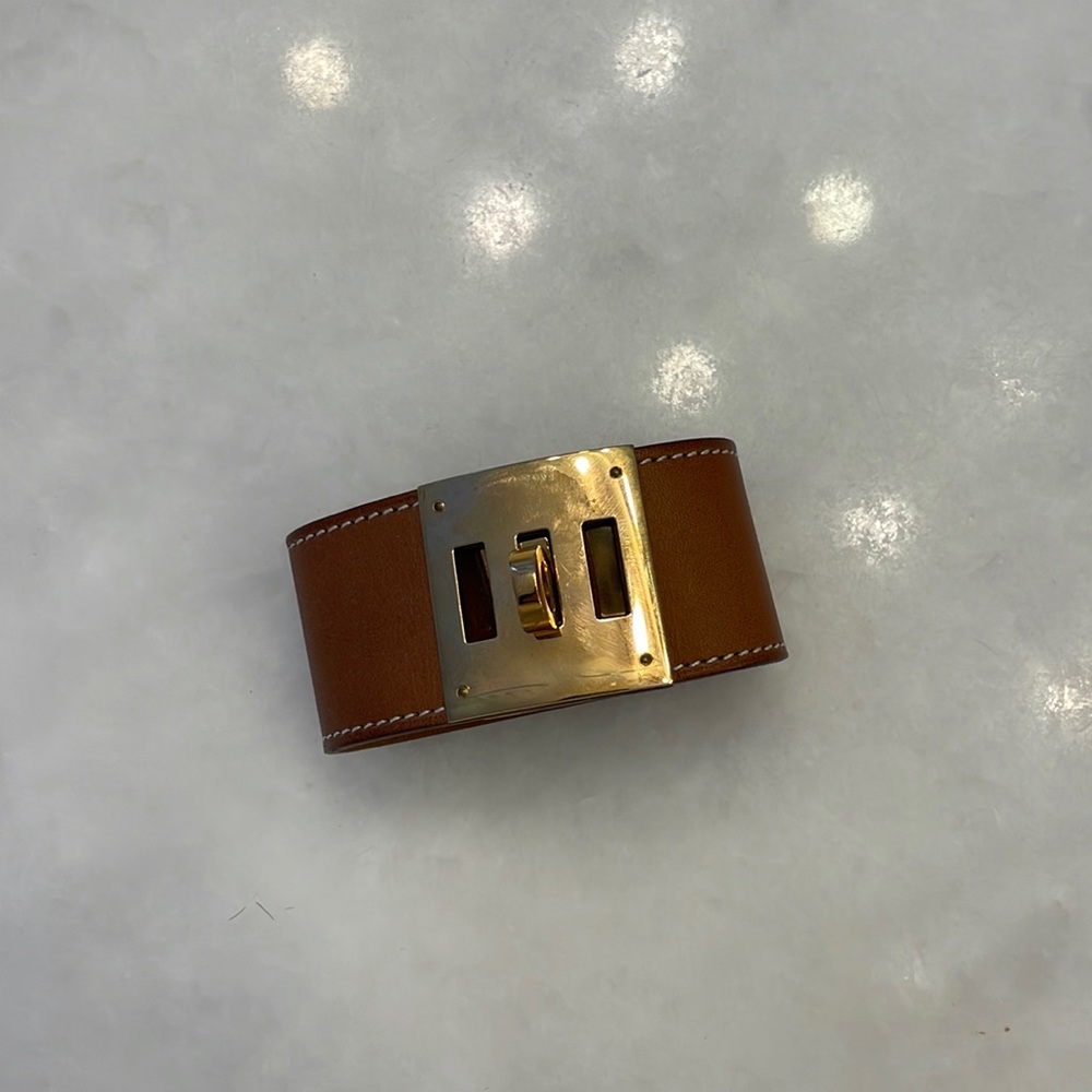Hermes leather cuff